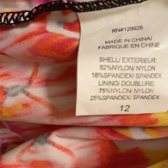 Takini swim top size 12 NWOT - Picture 3 of 4